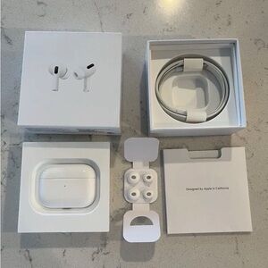 Apple AirPods Pro 2nd Gen with Charging Case - White